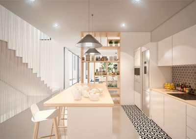 Interiorismo y decoración de vivienda en Cala Corral, Ibiza - WAS-Studio